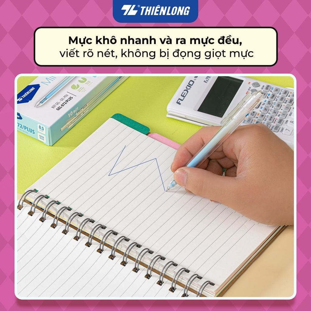 Bút gel Minimalist Thiên Long Gel-072/PLUS