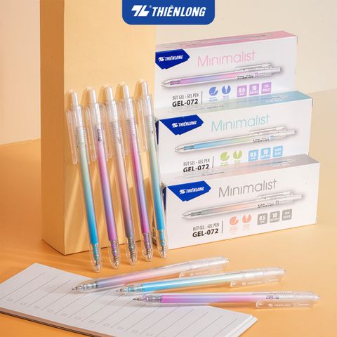 Bút gel Minimalist Thiên Long Gel-072