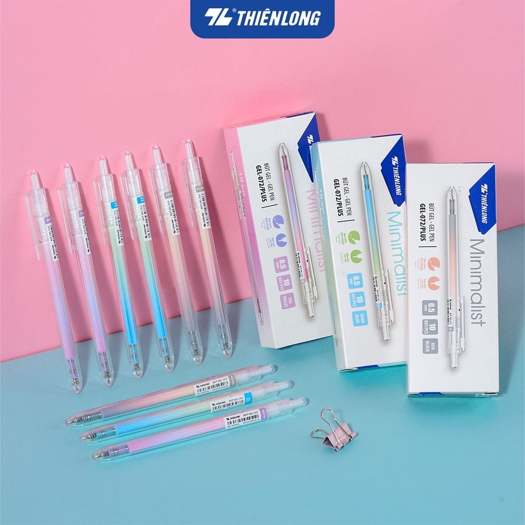 Bút gel Minimalist Thiên Long Gel-072/PLUS