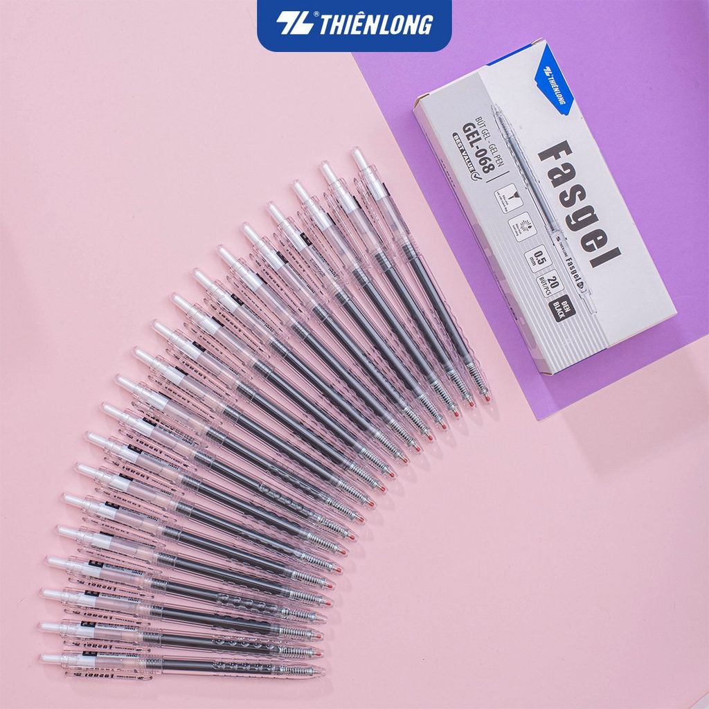 Combo 5/10/20 Bút gel Fasgel Thiên Long GEL-068