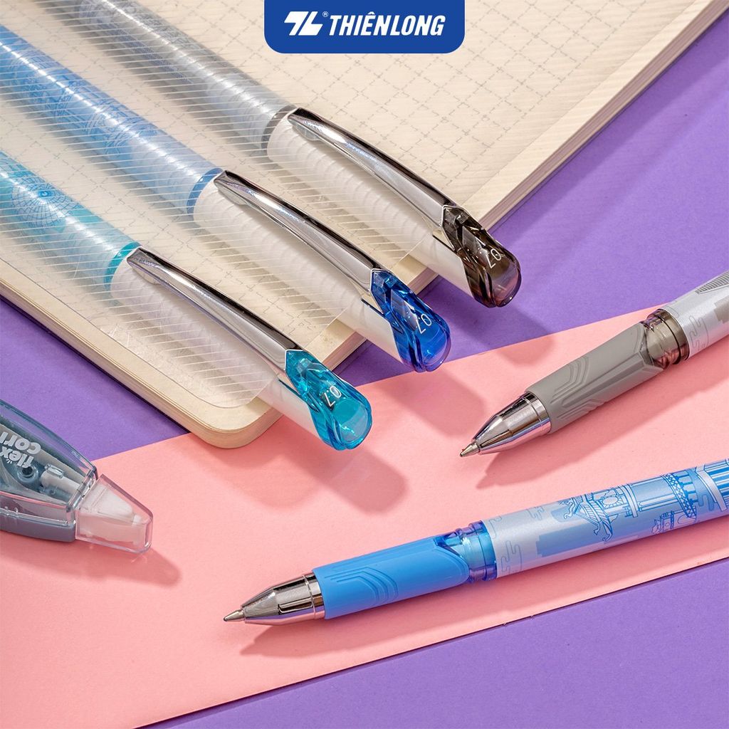 Bút gel cao cấp Thiên Long Bizner - Premium Tip - Mực không phai màu