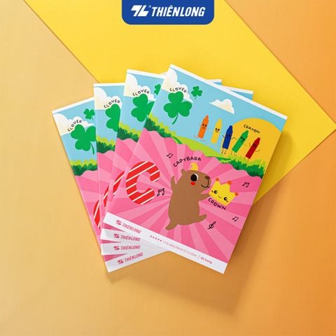 Tập học sinh 96 trang 5 ô ly vuông 100 gsm Điểm 10 TP-NB075 (hình ngẫu nhiên)