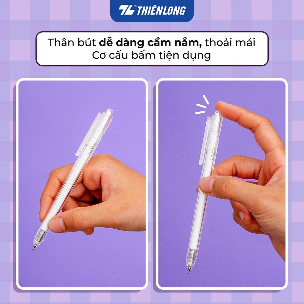 Combo 10 Bút gel Minimalist Thiên Long Gel-071