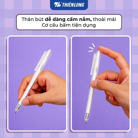 Combo 10 Bút gel Minimalist Thiên Long Gel-071