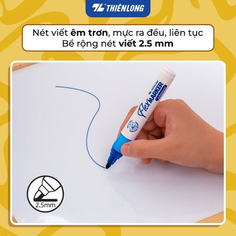 Combo 20 Bút lông bảng FlexOffice FO-WB02/VN
