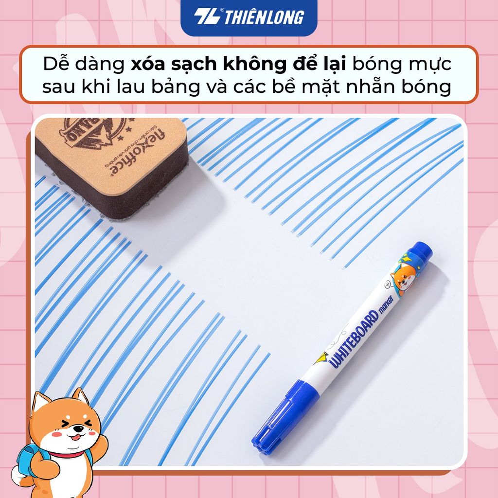 Combo 20 Bút lông bảng Thiên Long WB-02
