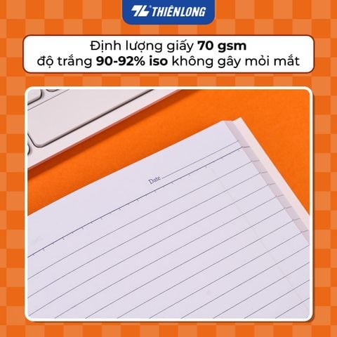 Tập học sinh 200 trang kẻ ngang 7mm 70 gsm Thiên Long Me Pack NB-148 – Mẫu ngẫu nhiên