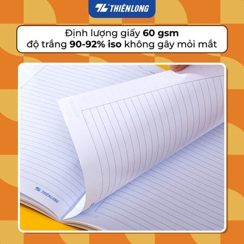 Tập học sinh 120 trang dòng kẻ ngang 60 gsm Thiên Long NB-096 (hình ngẫu nhiên)