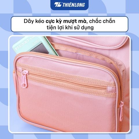 Cặp - Balo học sinh Thiên Long Lite BP-038 – Siêu nhẹ 440g, chống thấm nước