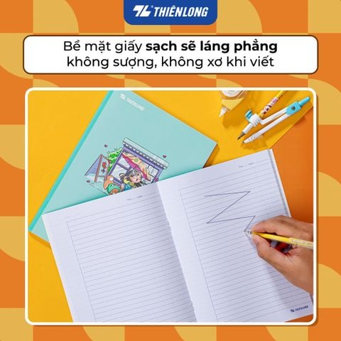 Tập học sinh 120 trang dòng kẻ ngang 60 gsm Thiên Long NB-096 (hình ngẫu nhiên)