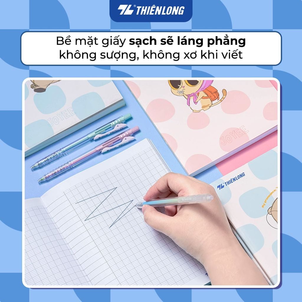 Tập học sinh 200 trang 4 ô ly ngang Điểm 10 TP-NB049 (hình ngẫu nhiên)