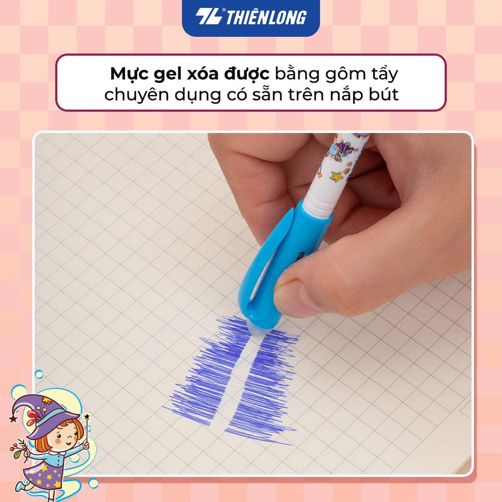 Bút Gel Điểm 10 xóa được TP-GELE01