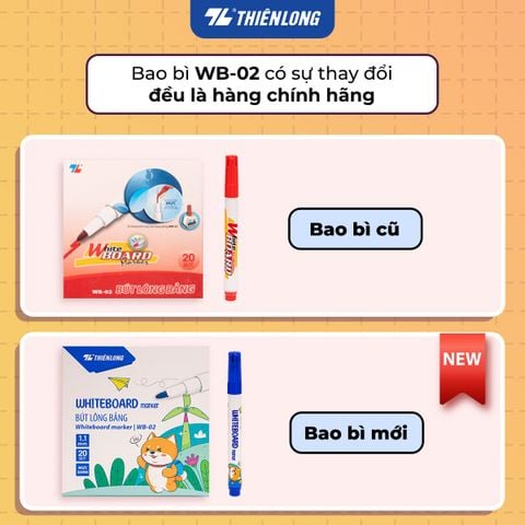 Bút lông bảng Thiên Long WB-02