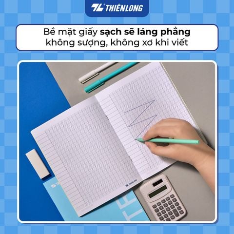 Combo 10 Tập học sinh Thiên Long Strive 96 trang 4 ô ly ngang 2mm 70 gsm TP-NB048 - Mẫu ngẫu nhiên