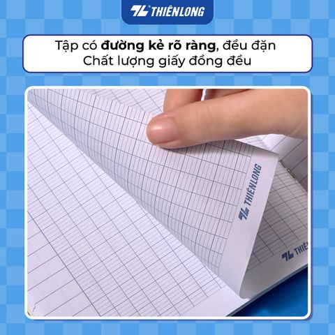 Combo 10 Tập học sinh Thiên Long Strive 96 trang 4 ô ly ngang 2mm 70 gsm TP-NB048 - Mẫu ngẫu nhiên