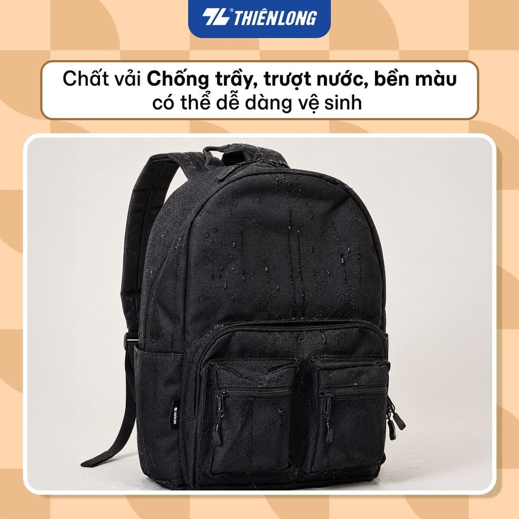 Cặp - Balo học sinh Thiên Long Me-Pack BP-041 – Siêu nhẹ 480g, ngăn laptop 14 inch