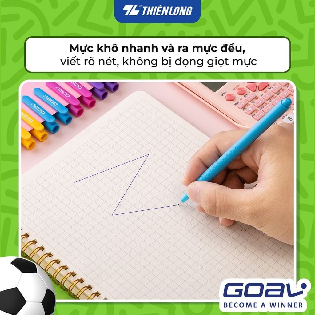 Bút Lông Kim Thiên Long GOAL FL-015 – 0.5mm