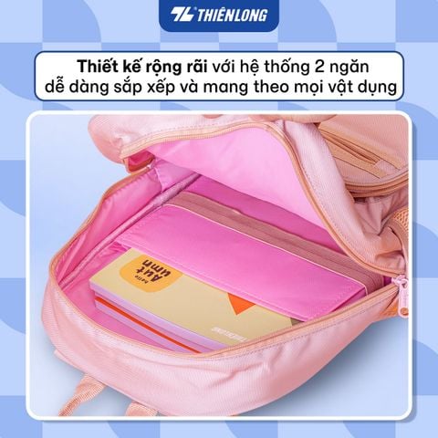Cặp - Balo học sinh Thiên Long Lite BP-038 – Siêu nhẹ 440g, chống thấm nước
