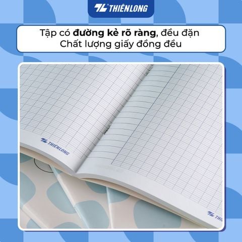 Tập học sinh 200 trang 4 ô ly ngang Điểm 10 TP-NB049 (hình ngẫu nhiên)