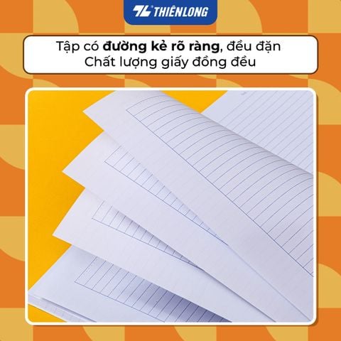 Tập học sinh 120 trang dòng kẻ ngang 60 gsm Thiên Long NB-096 (hình ngẫu nhiên)