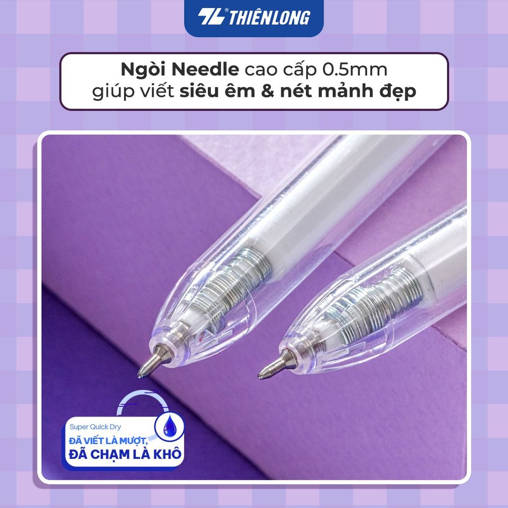 Combo 10 Bút gel Minimalist Thiên Long Gel-071