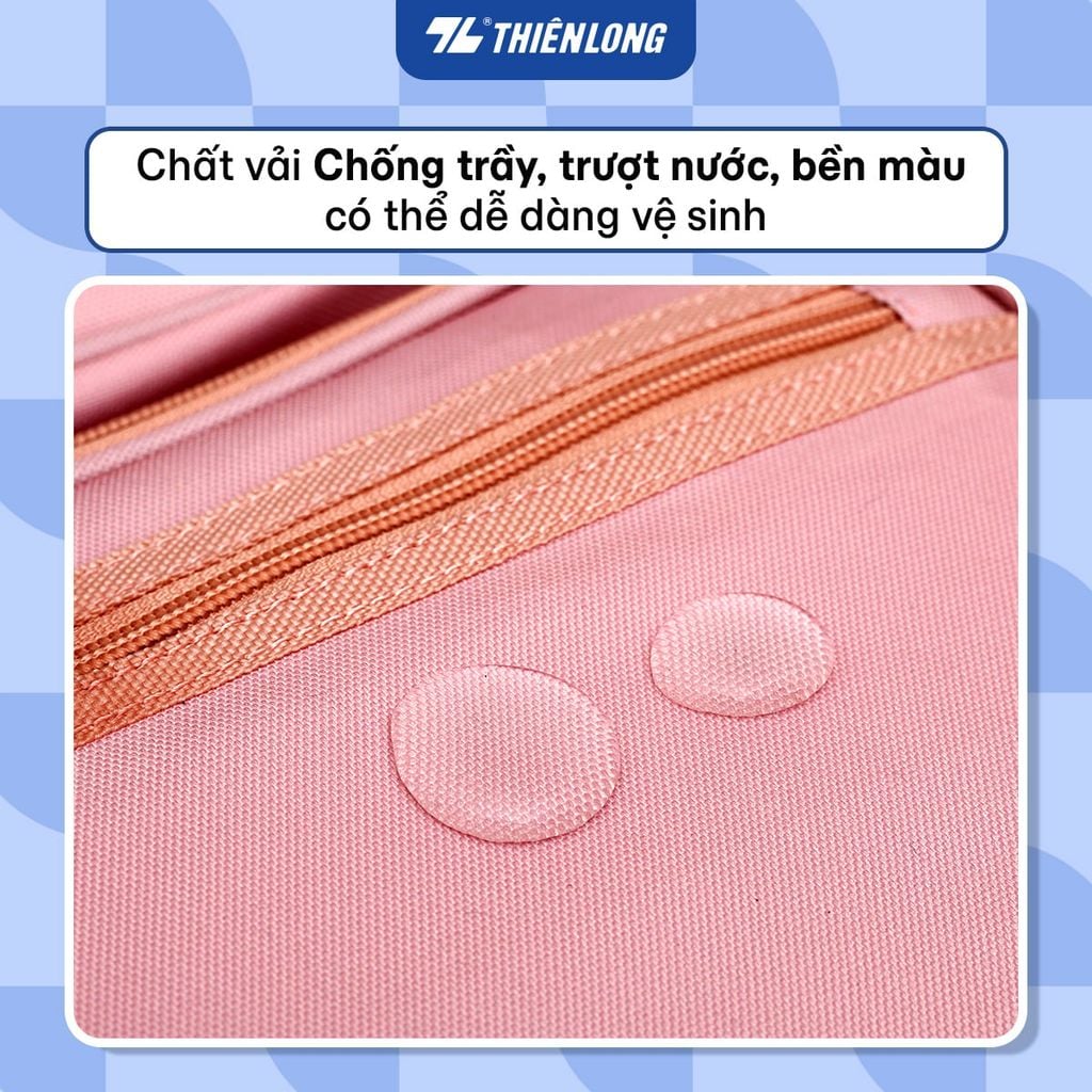 Cặp - Balo học sinh Thiên Long Lite BP-038 – Siêu nhẹ 440g, chống thấm nước