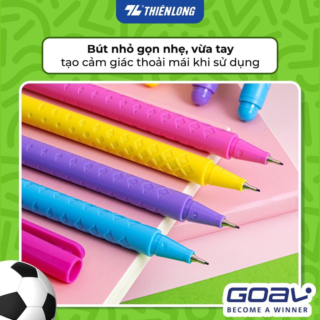 Bút Lông Kim Thiên Long GOAL FL-015 – 0.5mm