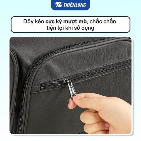 Cặp - Balo đa năng Thiên Long BP-042/01 – 2 kiểu đeo, chống sốc laptop 15.6 inch