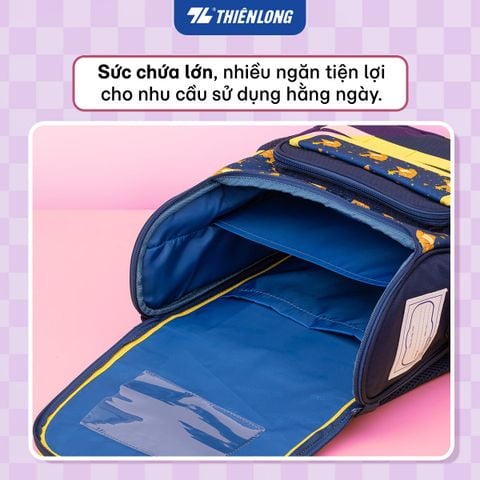 Cặp - Balo chống gù Ergo Joy Thiên Long BP-037 – Siêu nhẹ, thoáng khí, bảo vệ cột sống cho bé