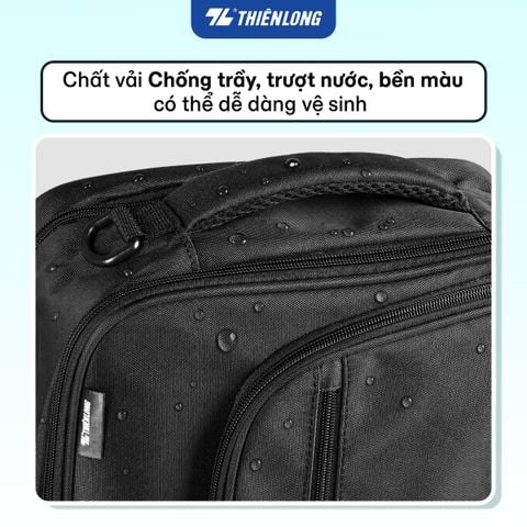 Cặp - Balo đa năng Thiên Long BP-042/01 – 2 kiểu đeo, chống sốc laptop 15.6 inch
