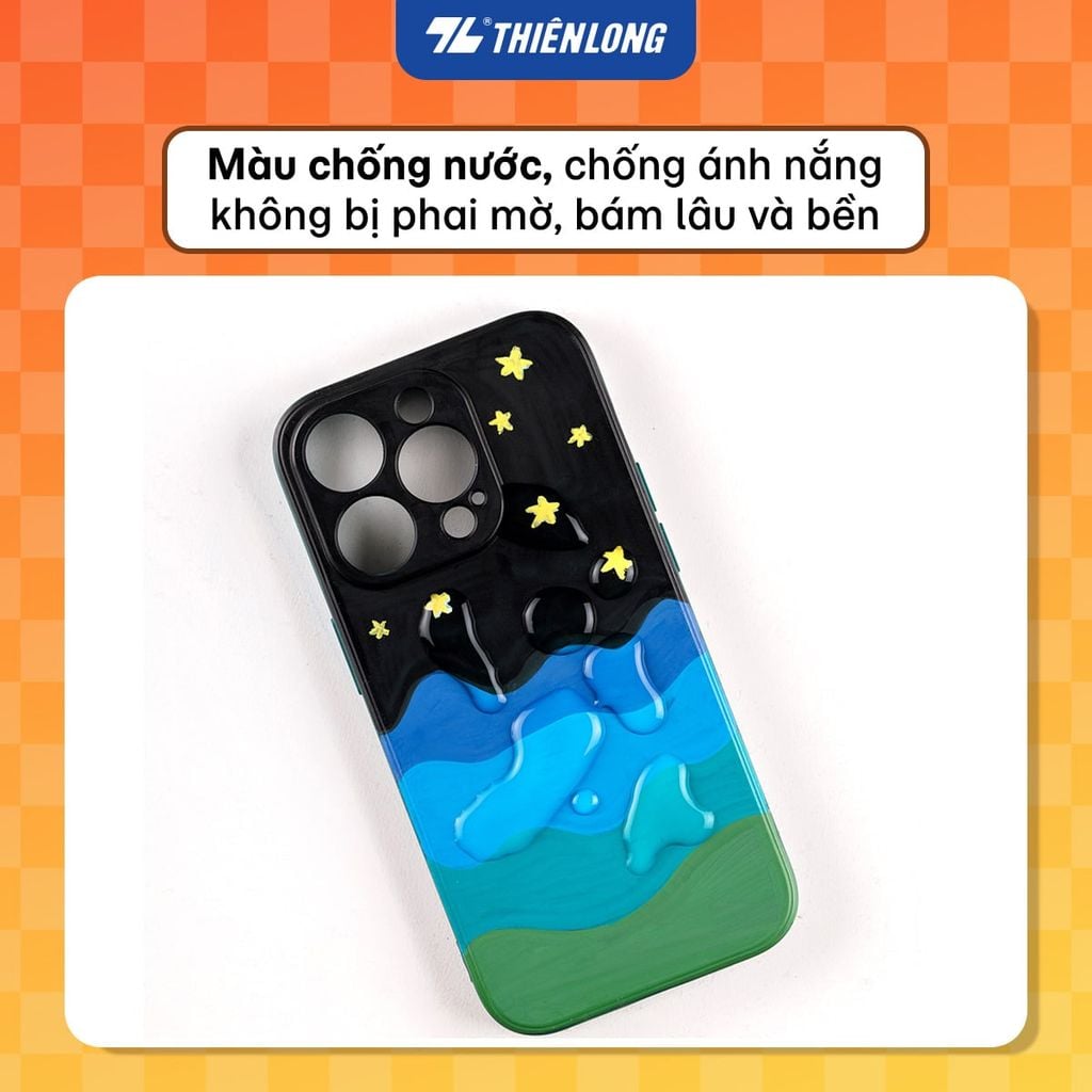 Acrylic Markers Bút sơn/ Bút lông 6/12/24 màu ThiênLong Colokit - Màu sắc tươi sáng, Mượt tay đều màu