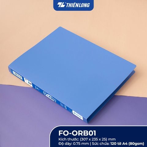 Bìa nhẫn 2-ORing 25 Flexoffice FO-ORB01