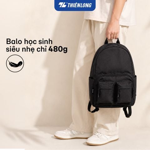 Cặp - Balo học sinh Thiên Long Me-Pack BP-041 – Siêu nhẹ 480g, ngăn laptop 14 inch