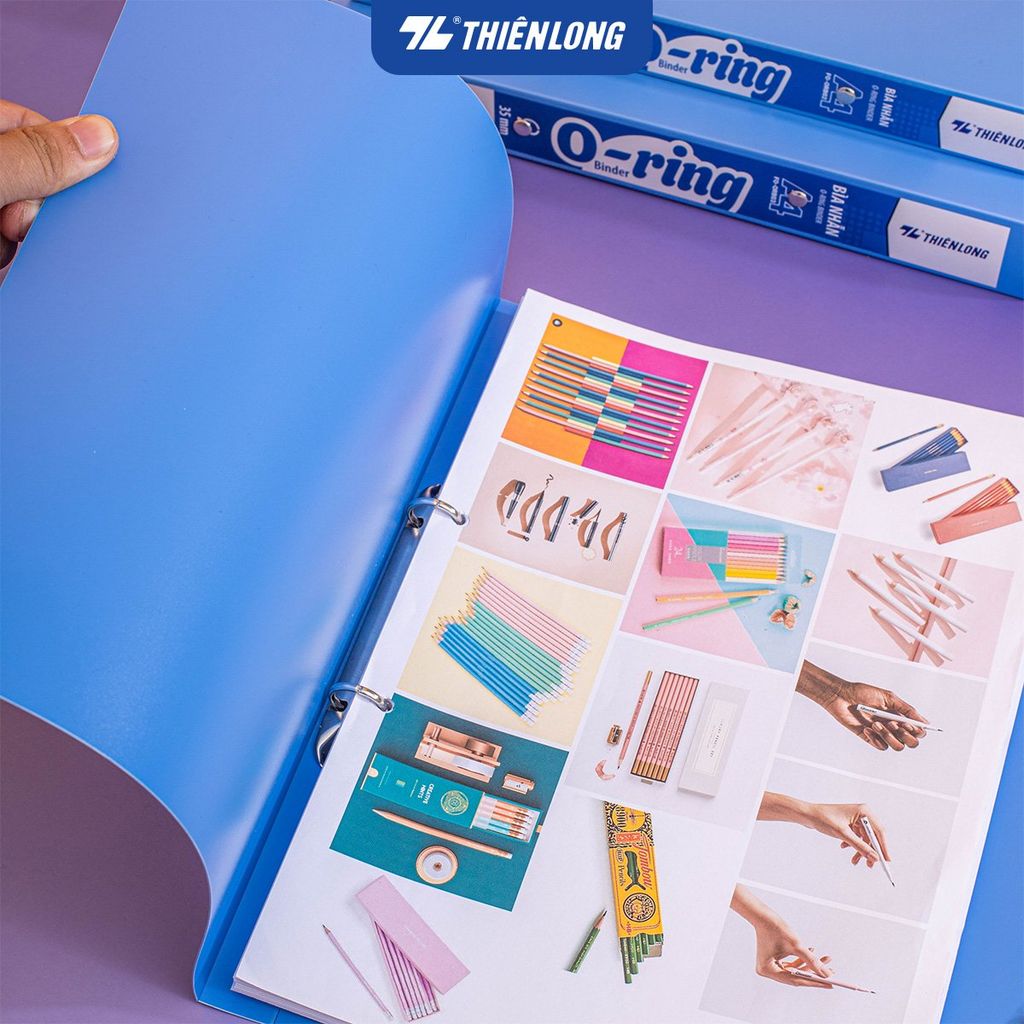 Bìa nhẫn 2-ORing 25 Flexoffice FO-ORB01