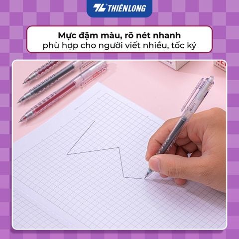 Combo 5/10/20 Bút gel Fasgel Thiên Long GEL-068