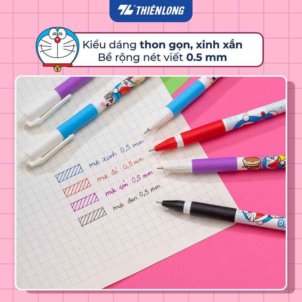Combo 20 Bút Gel Thiên Long Doraemon GEL-012/DO