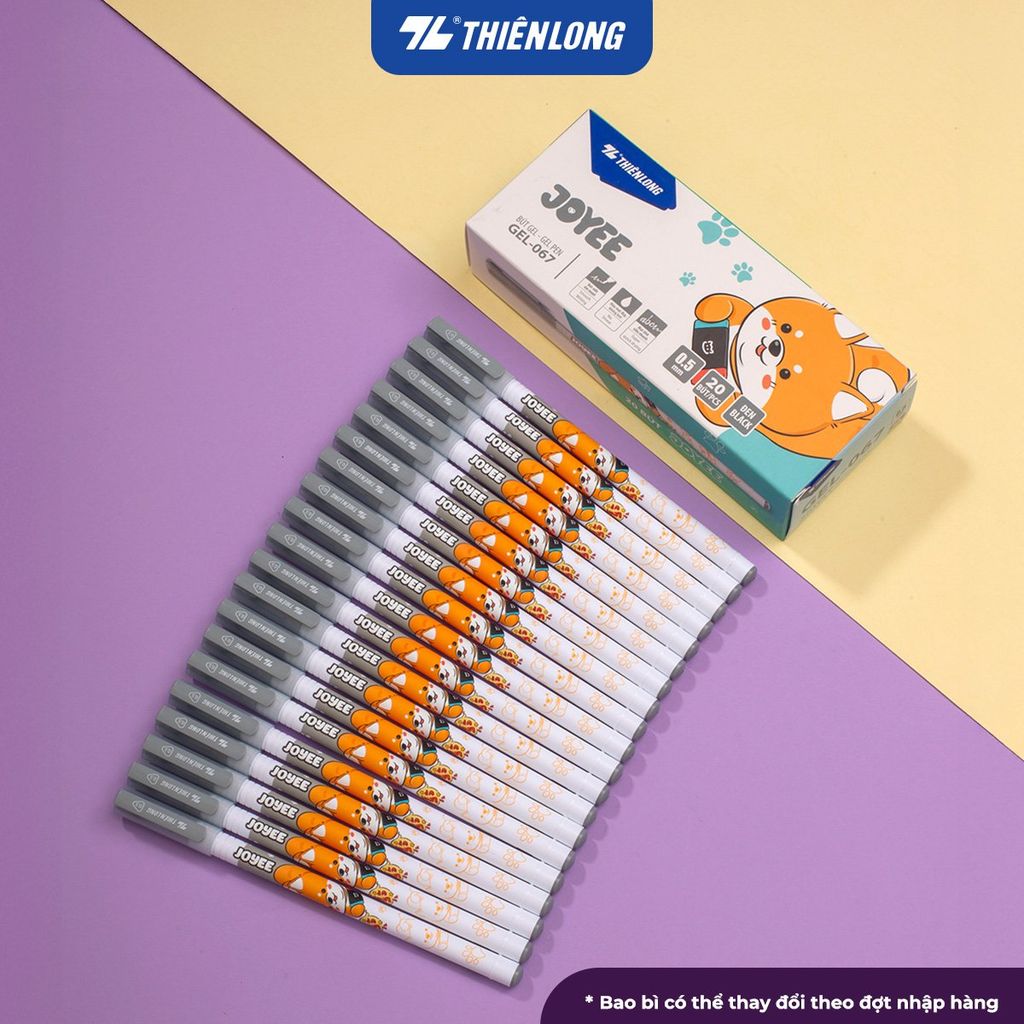 Combo 5/10/20 Bút gel Joyee Thiên Long GEL-067 - Mực khô siêu nhanh