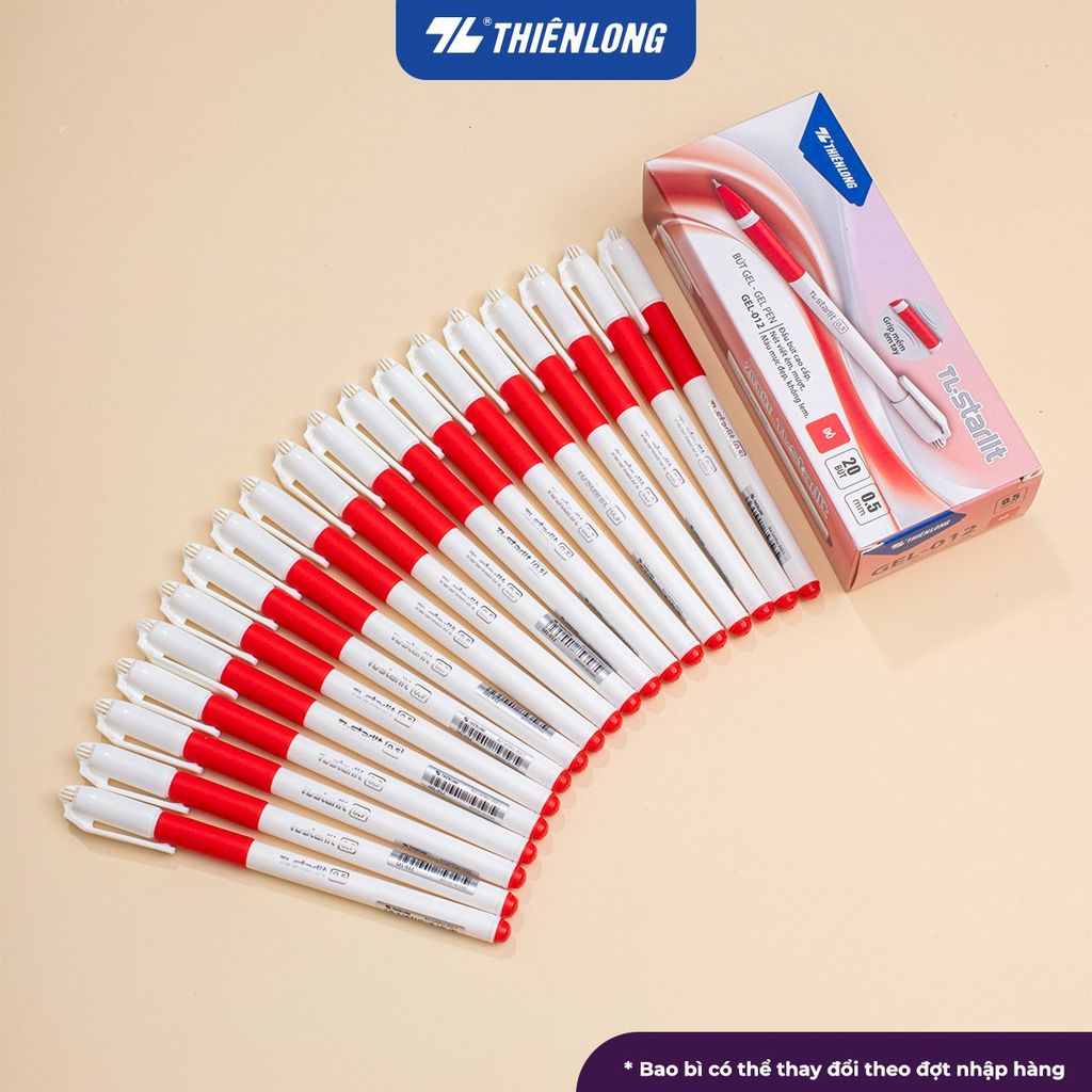 Combo 20 Bút Gel Starlit Thiên Long GEL-012
