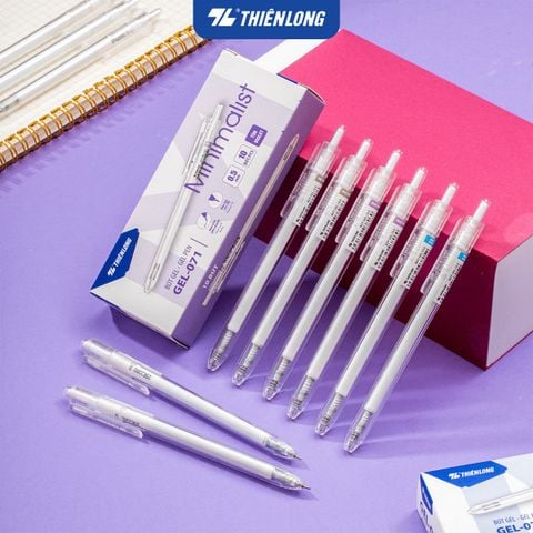 Combo 10 Bút gel Minimalist Thiên Long Gel-071