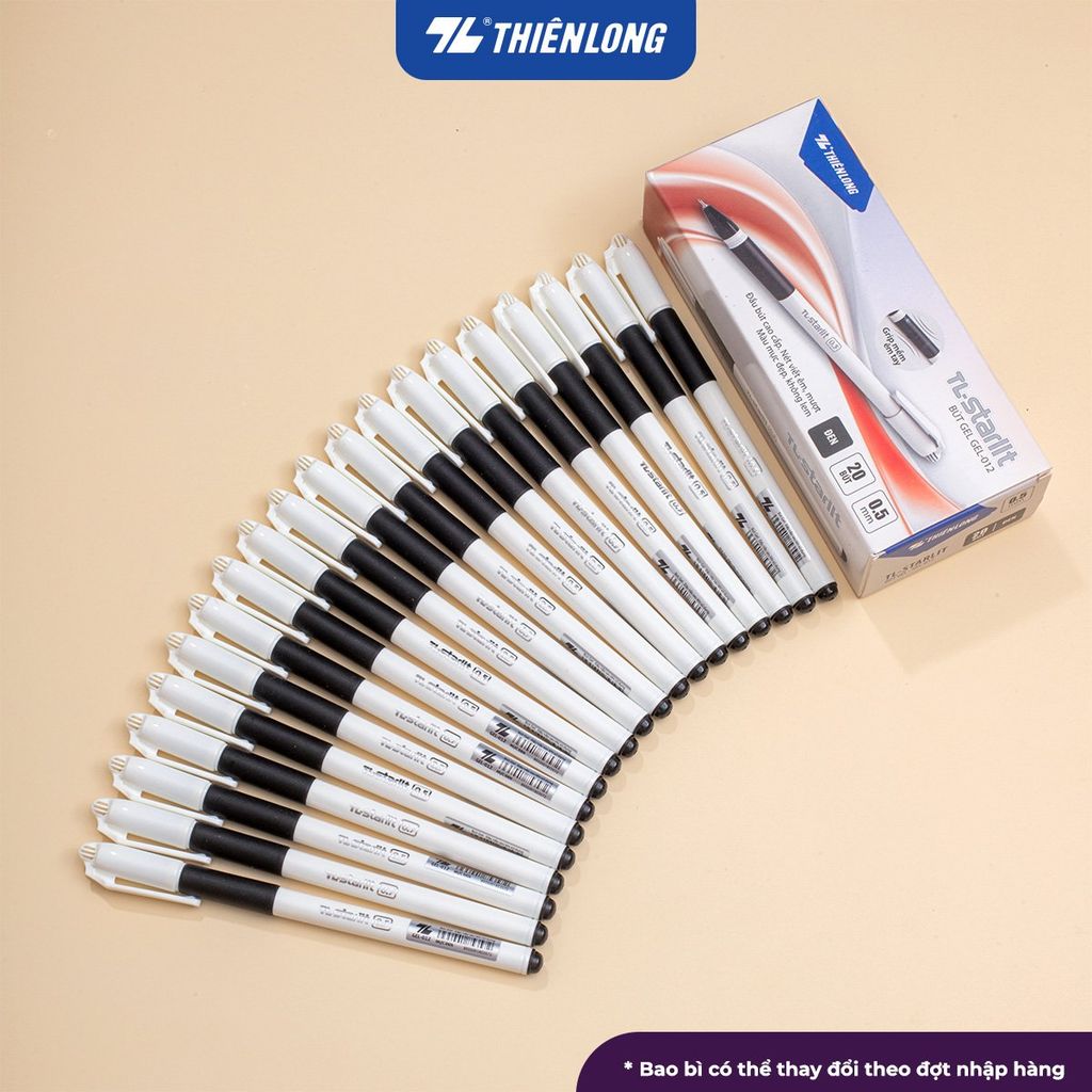 Combo 20 Bút Gel Starlit Thiên Long GEL-012