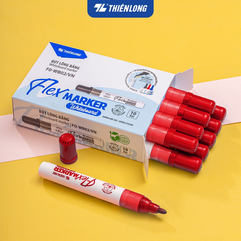 Combo 20 Bút lông bảng FlexOffice FO-WB02/VN