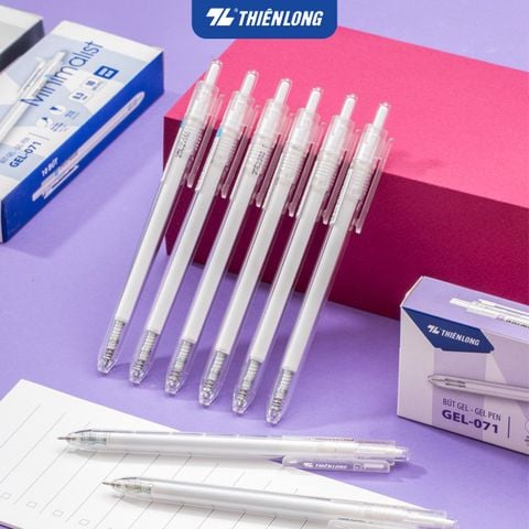 Combo 10 Bút gel Minimalist Thiên Long Gel-071