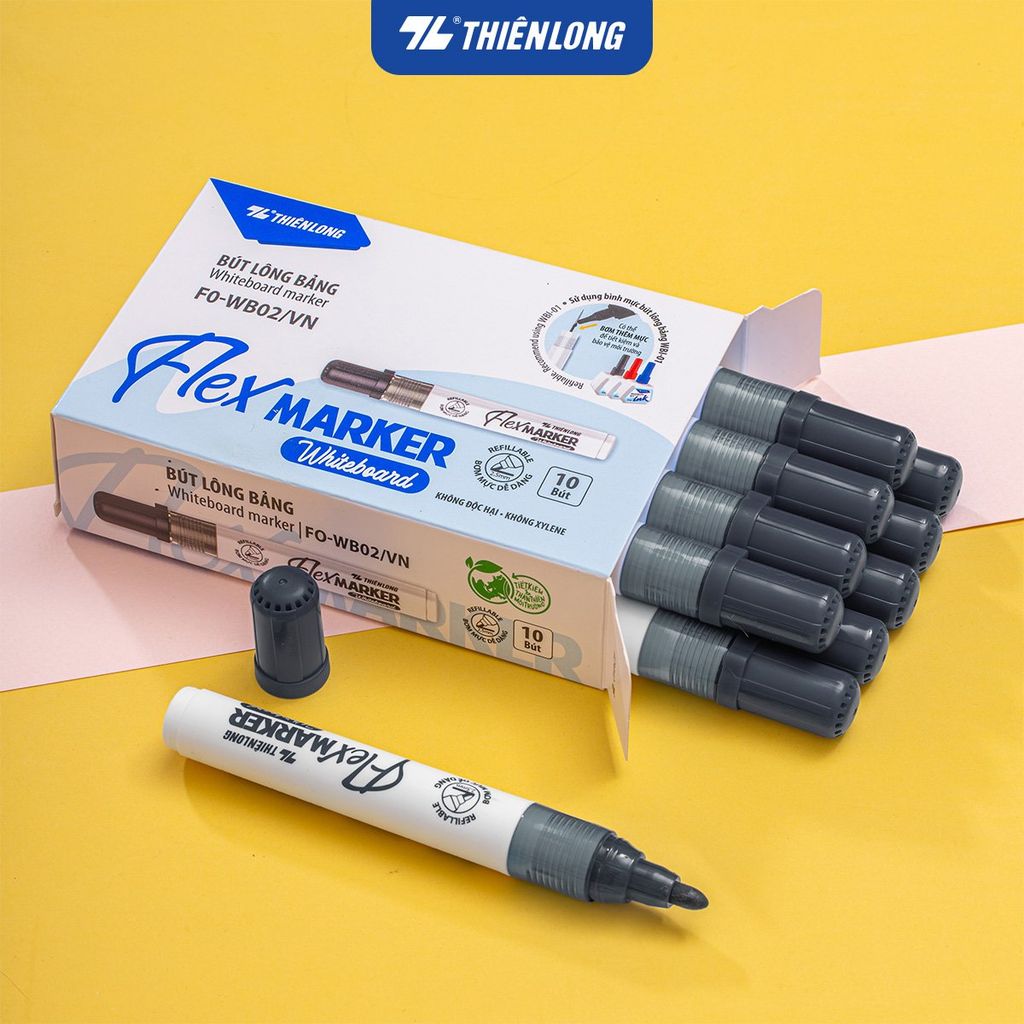 Combo 20 Bút lông bảng FlexOffice FO-WB02/VN