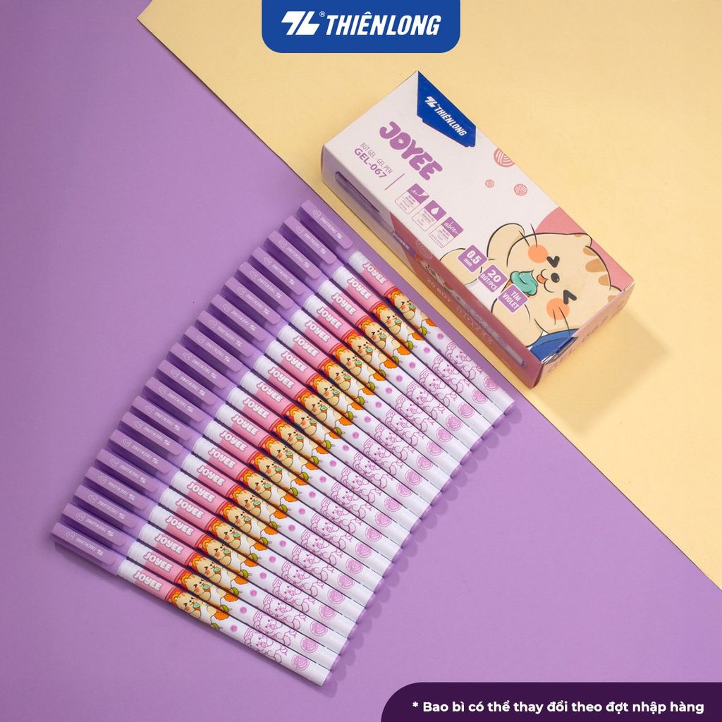 Combo 5/10/20 Bút gel Joyee Thiên Long GEL-067 - Mực khô siêu nhanh