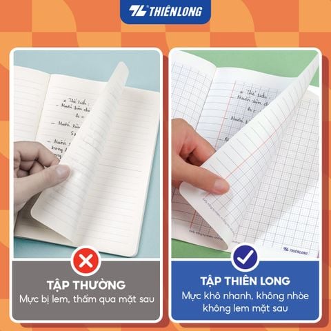Tập học sinh 96 trang 4 ô ly vuông 60 gsm Điểm 10 TP-NB039 (hình ngẫu nhiên)