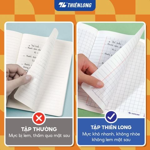 Tập học sinh 120 trang dòng kẻ ngang 60 gsm Thiên Long NB-096 (hình ngẫu nhiên)