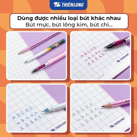 Tập học sinh 96 trang 4 ô ly vuông 60 gsm Điểm 10 TP-NB039 (hình ngẫu nhiên)