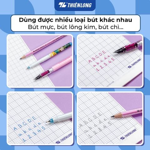 Tập học sinh 200 trang 4 ô ly ngang Điểm 10 TP-NB049 (hình ngẫu nhiên)