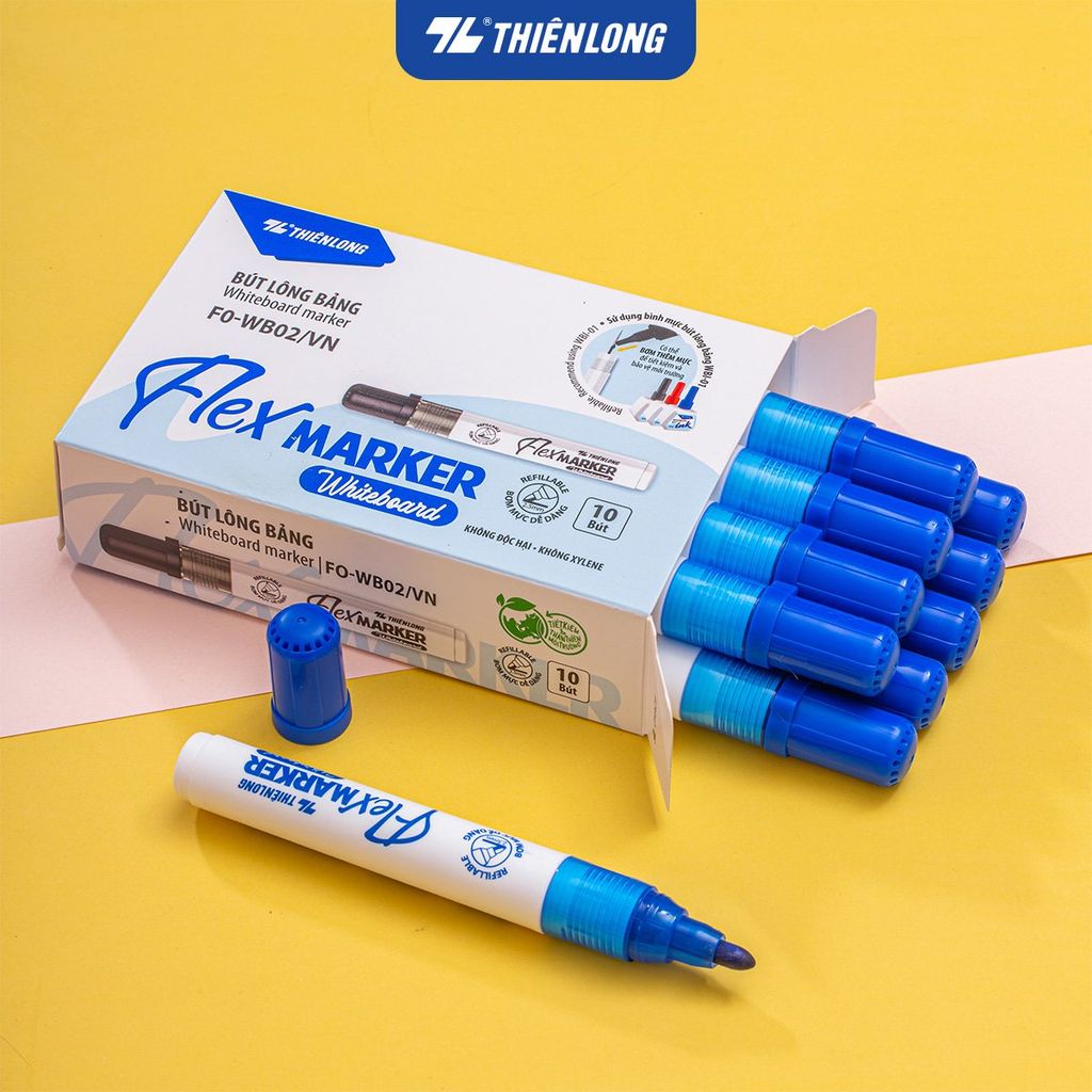 Combo 20 Bút lông bảng FlexOffice FO-WB02/VN