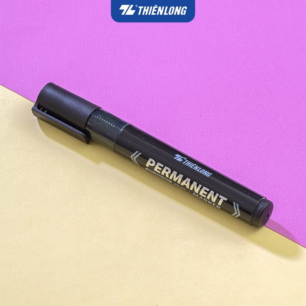Bút lông dầu - Permanent Marker Thiên Long PM-025 - Bơm mực dễ dàng